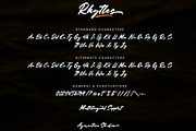 Rhytles - Modern Brush Script, a Script Font by Azcreative Studio (Thumbnail 7 of 7)