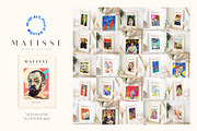 Matisse Modern Gallery 3, a Background Graphic by Wall Art Print Studio (Thumbnail 2 of 16)