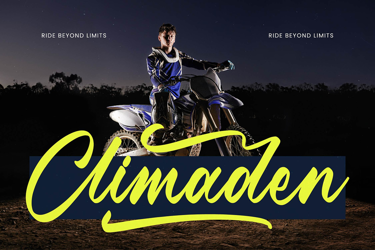 Manteca Backlif Bold Calligraphy, a Script Font by Letterena Studios Script (Photo 6 of 20)