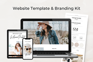 Website Template & Branding Kit