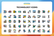 Technology Icons, a Duotone Icon by Wencory (Thumbnail 1 of 3)