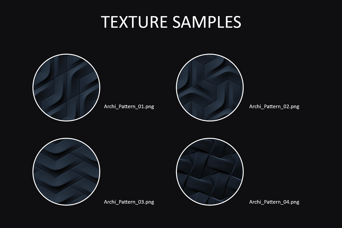 ARCHI PATTERNS BLACK, a Texture Graphic by yegor.kumachov (Photo 2 of 5)