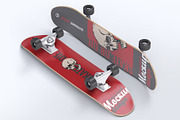 Skateboard Mock-Up, a Product Mockup by Se٧enStudio (Thumbnail 5 of 8)