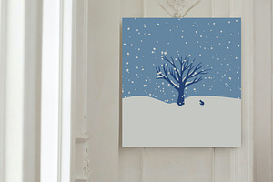 Snowfall Adobe Illustrator Brushes