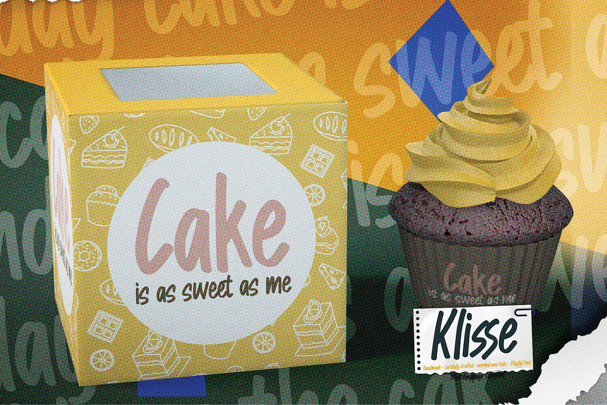 Klisse - Handmade Carefully Playful, a Font by Gassstype (Photo 4 of 8)