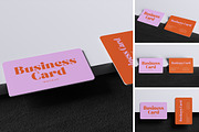 Business Card Mockup, an Advertising Mockup by HanaSaka_Studio (Thumbnail 1 of 5)