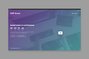 CMP Scout - Coming soon,Maintenance, a WordPress Template by NiteoThemes (Thumbnail 1 of 4)