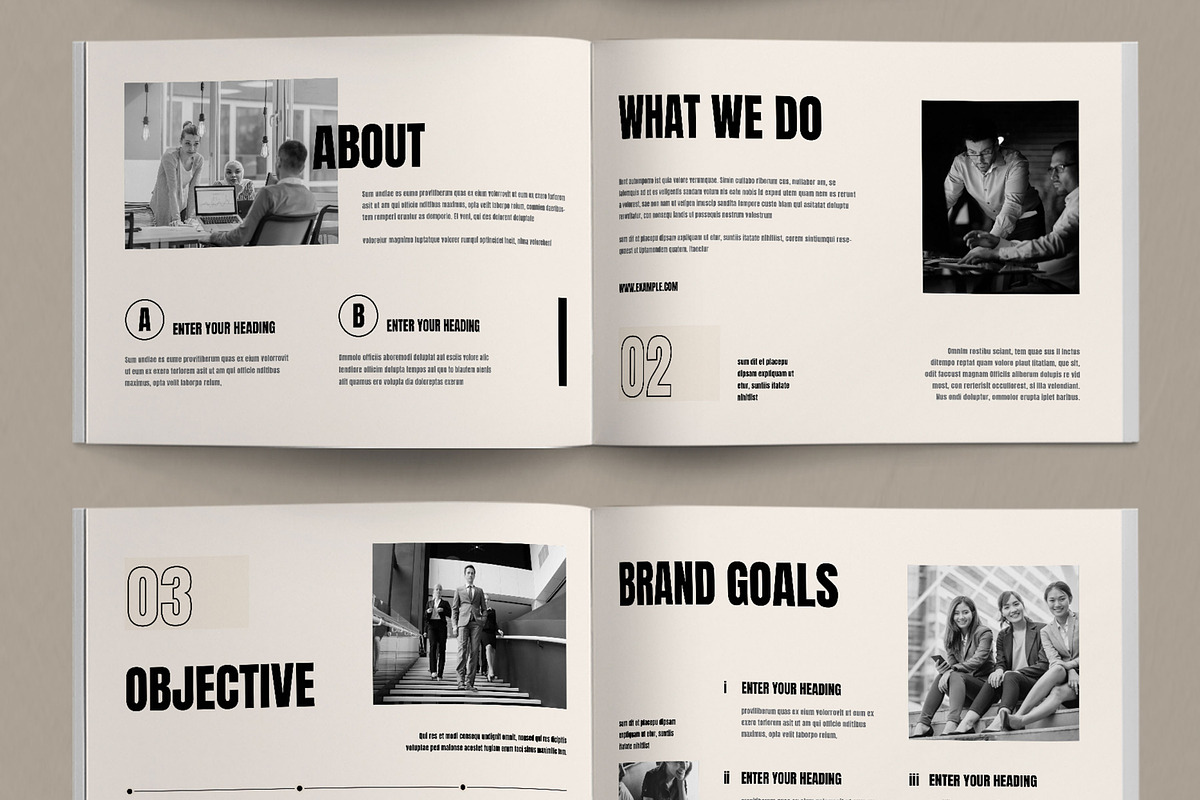 Modern Social Strategy Brochure, a Brochure Template by ContestDesign (Photo 3 of 5)