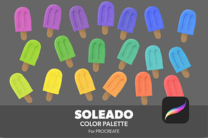 Soleado Color Palette For Procreate