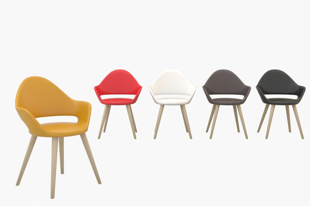 Soft-L Armchair, a Furniture 3D Model by Morne Studio (Photo 1 of 7)