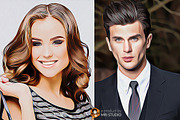 Digital Oil Art Photoshop Action, an Action Add-On by MRI STUDIO (Thumbnail 4 of 10)