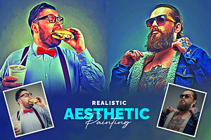 Realistic Asthetic Painting