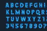 Retro marquee show alphabet design, an Object Graphic by RevelStockart (Thumbnail 8 of 10)