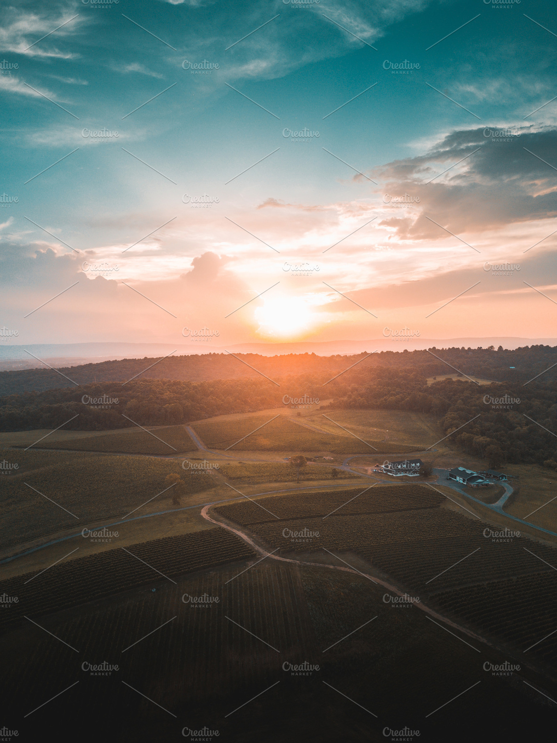 Virginia Sunset, a Nature Photo by Will Rust