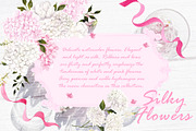 Silky Flowers. Watercolor graphic, an Object Graphic by ma_i_vi (Thumbnail 2 of 11)