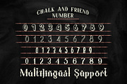 Chalk and Friend, a Font by alit design (Thumbnail 11 of 18)