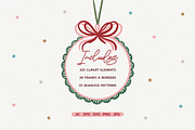 Hand Drawn Christmas Collection, an Object Graphic by Leila Divine (Thumbnail 3 of 22)