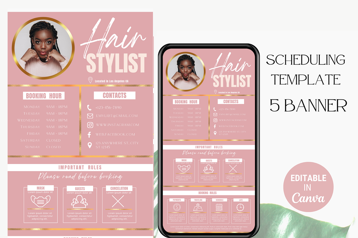 Acuity Scheduling Template, a Templates & Theme by TimCanvaTemplate (Photo 2 of 5)