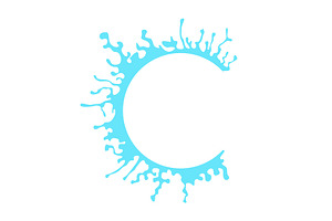 WATER SPLASH LOGO, a Branding & Logo Template by Studio Grapich88