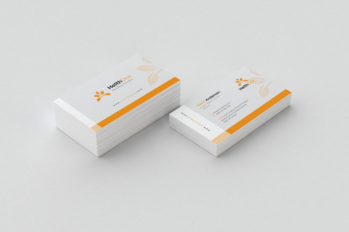 Minimal Medical Business Card, a Templates & Theme by PicoartBd (Photo 2 of 2)