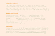 CS Kaylie Dashed, a Script Font by Craft Supply Co. (Thumbnail 8 of 8)