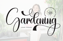 Gardening | Script Font