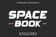 SPACEBOOK, a Sans Serif Font by And Studio (Thumbnail 1 of 19)