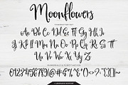 Moonflowers Font Family, a Script Font by Callie Rian & Co. (Thumbnail 6 of 14)