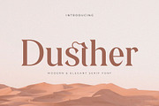 Dusther - Modern Serif Font, a Serif Font by BrandSemut (Thumbnail 1 of 5)