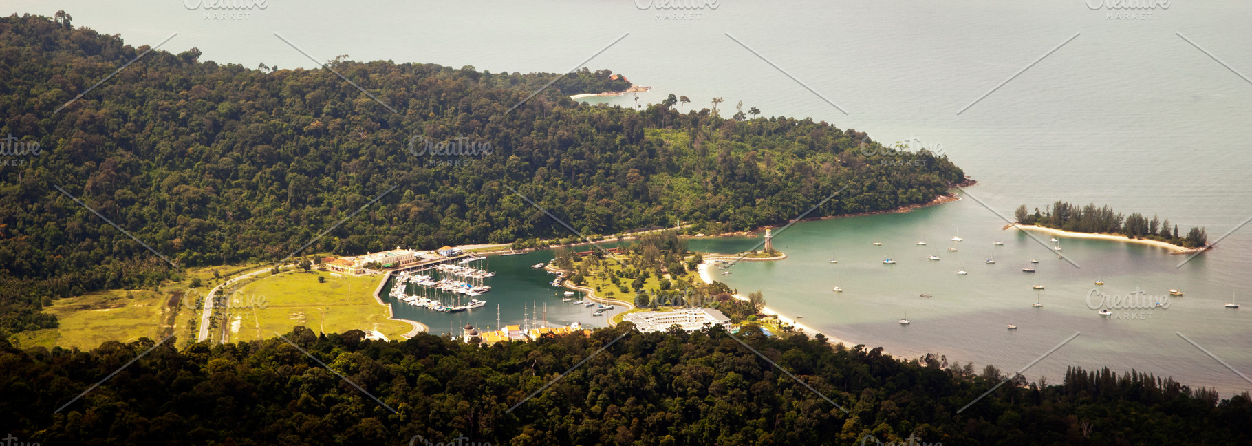 Tropical Harbour, a Nature Photo by THP Creative