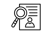 Recruitment Line Icon, an Icon by Pexelpy (Thumbnail 2 of 2)
