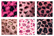 Pink Leopard Fur Seamless Pattern, an Illustration by Dream Creation (Thumbnail 4 of 7)