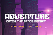 Warpixes - Pixel Gaming Font, a Font by Dhabee (Thumbnail 9 of 15)