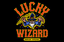 Lucky Wizard typeface