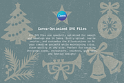 Retro Christmas Clipart: 50 Graphics, an Object Illustration by BAGIRA | Studio (Thumbnail 3 of 5)