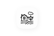 Wine 16 Thin Line Icons Set, an Outline Icon by Alex Blogoodf (Thumbnail 5 of 5)