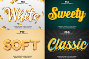 30 Golden 3d Text Effect Bundle PSD, a Layer Style Add-On by bdrobin (Thumbnail 4 of 8)