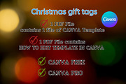 10 Christmas gift tags - Canva, a Print Template by Adalin Shop (Thumbnail 9 of 9)