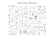 Vector Easter Clip Art Collection, an Animal Illustration by Chloe's Illustrations (Thumbnail 3 of 3)