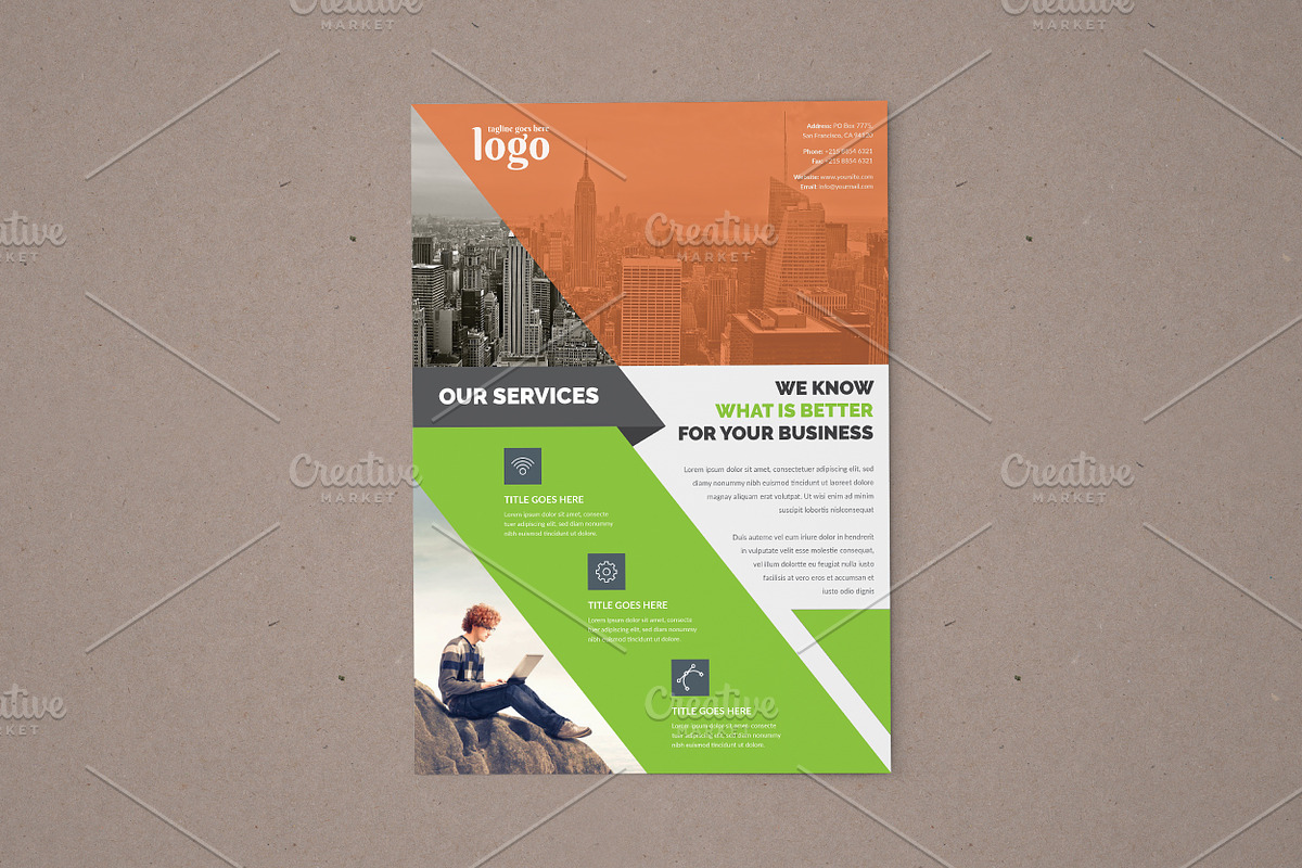 Flyer Template, a Flyer Template by Alice_s (Photo 2 of 3)