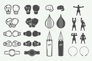 Vintage Boxing Bundle, a Branding & Logo Template by AkimD (Thumbnail 8 of 8)