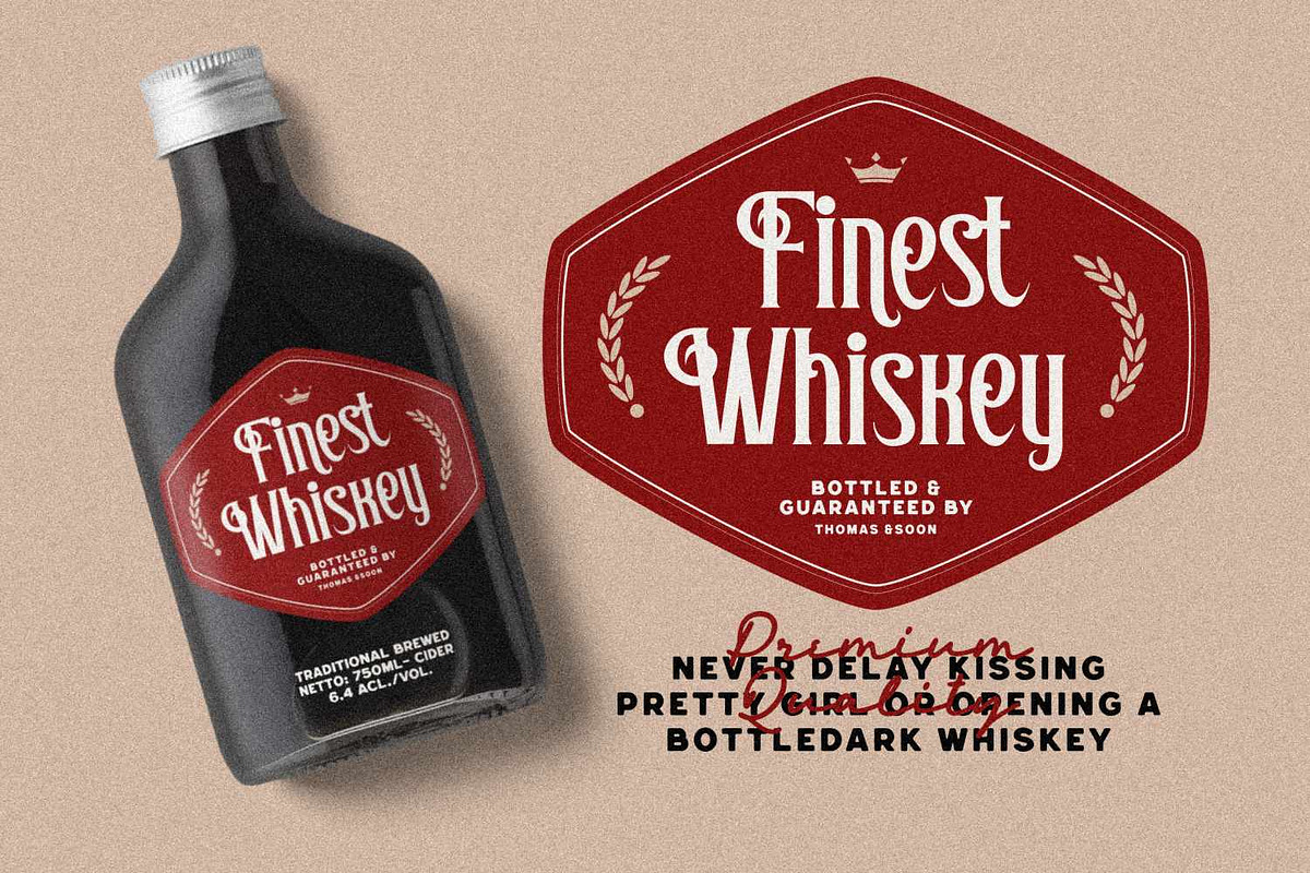 Kelluhan Vintage Serif Typeface, a Serif Font by Imoodev (Photo 4 of 5)