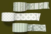 Sage Green Ditsy Floral Cottagecore, a Pattern Graphic by Pattern Whimsy (Thumbnail 2 of 9)