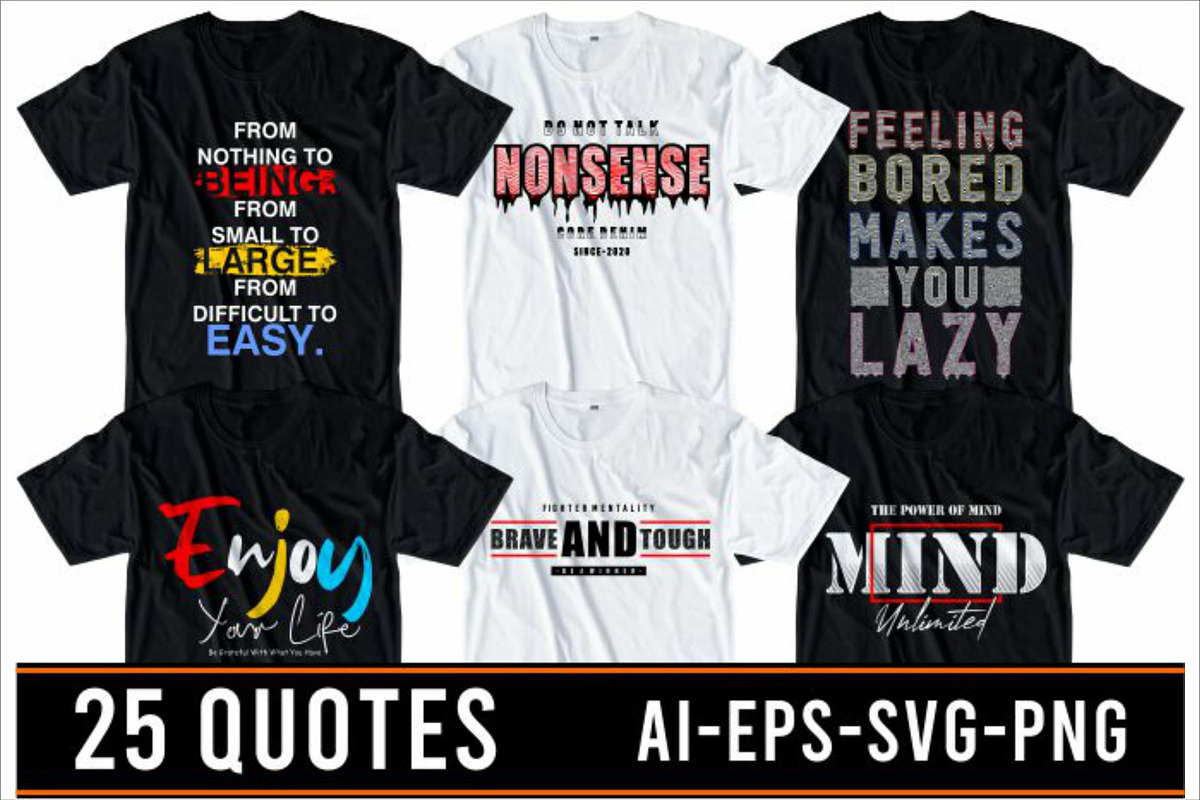 T shirt Design Mega Bundle, an Object Graphic by D2PUTRI (Photo 28 of 37)