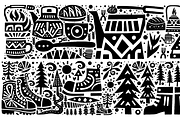 Vintage Transportation Folk Art, a Decorative Illustration by devastd (Thumbnail 26 of 28)