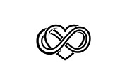 50 Infinity Heart Symbol Vector Bund, an Illustration by abu67222 (Thumbnail 34 of 51)