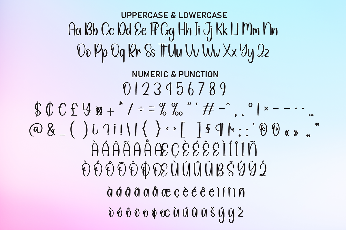 Pink Blue | Script Font, a Script Font by Scratchones (Photo 7 of 8)