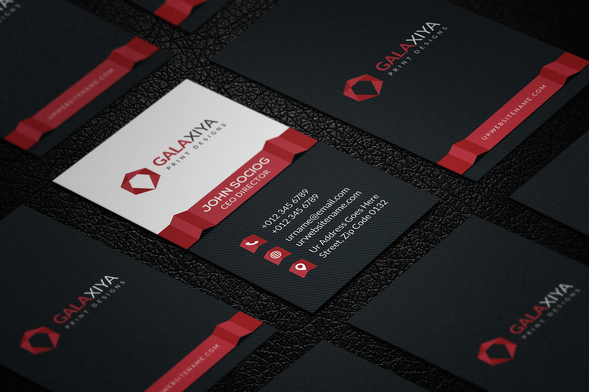 Creative Vertical Business Cards, a Business Card Template by Galaxiya (Photo 4 of 8)