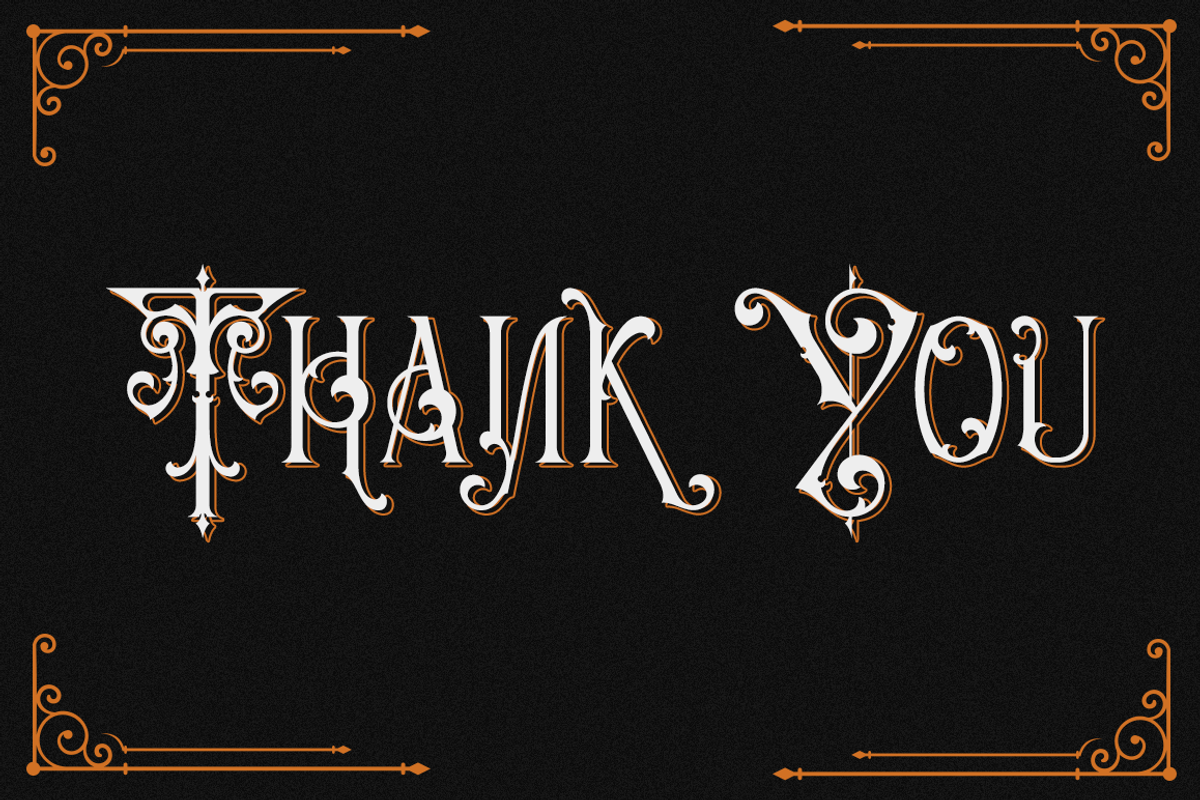 Blackshot - Blackletter Font, a Blackletter Font by RockboyStd (Photo 12 of 12)