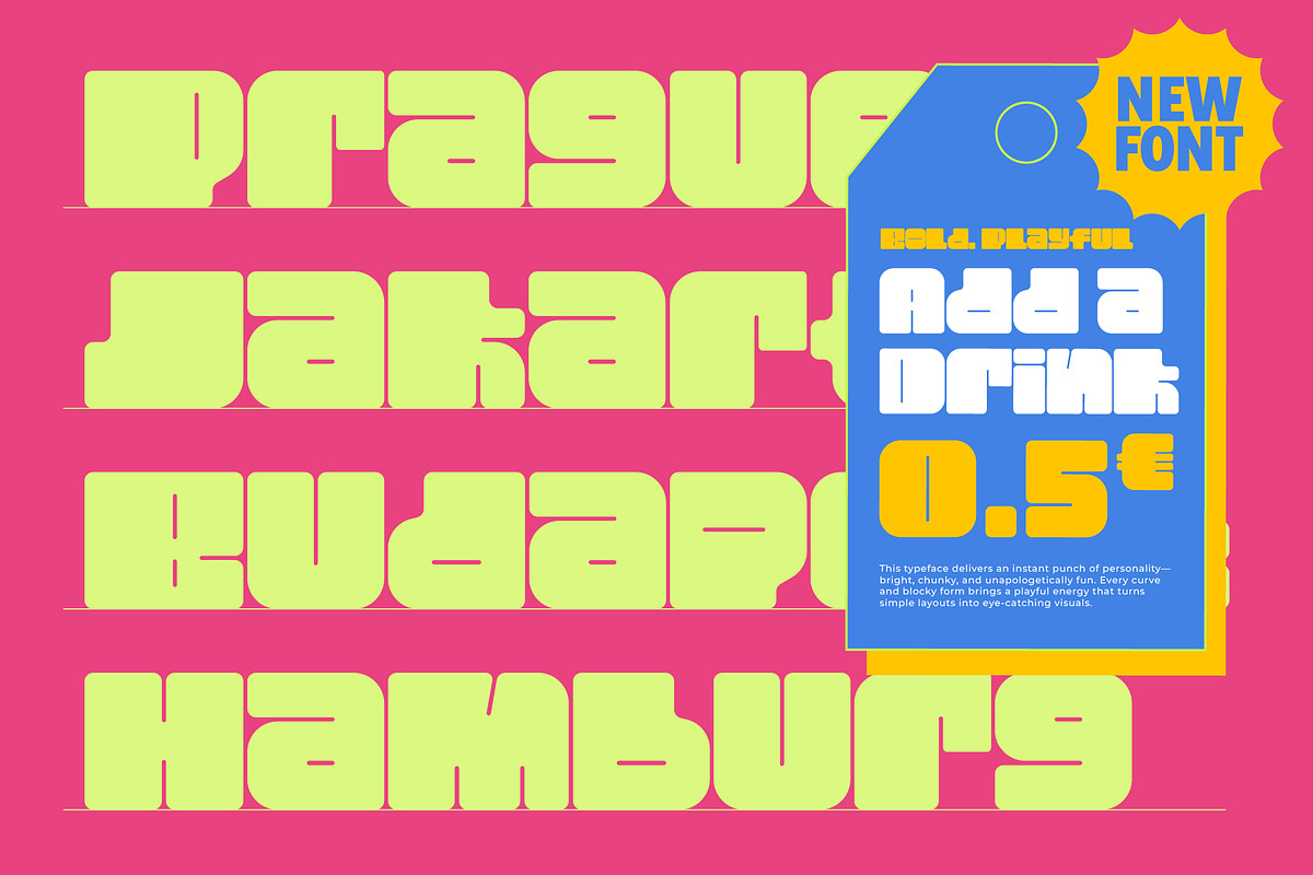 Waves Signal Bold Display, a Sans Serif Font by AmorfaType (Photo 8 of 10)